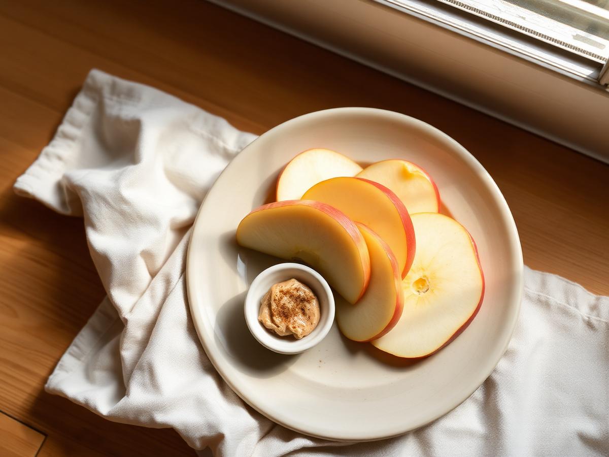Apple with Almond Butter