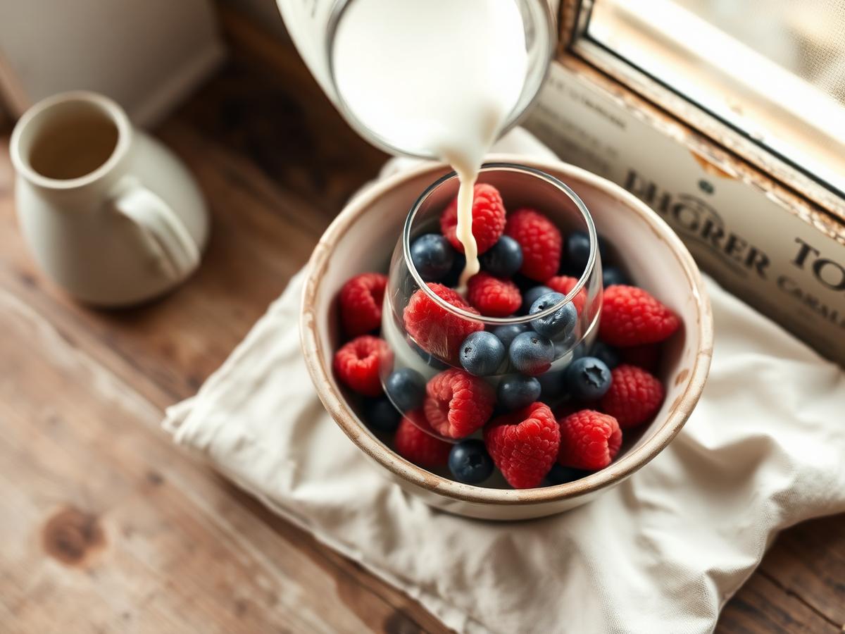 Kefir and Berries